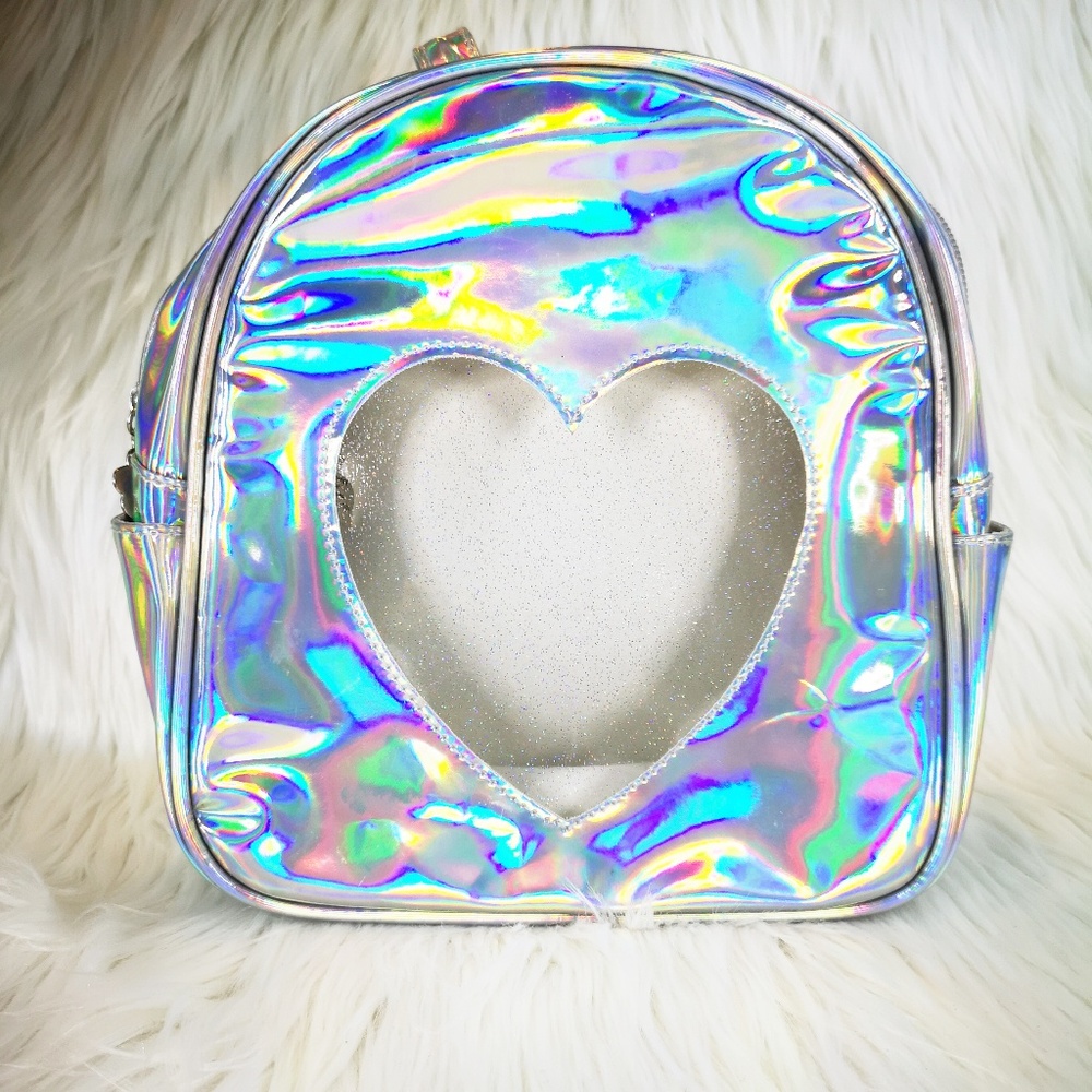 Limited Too Lovely Heart Back Bag